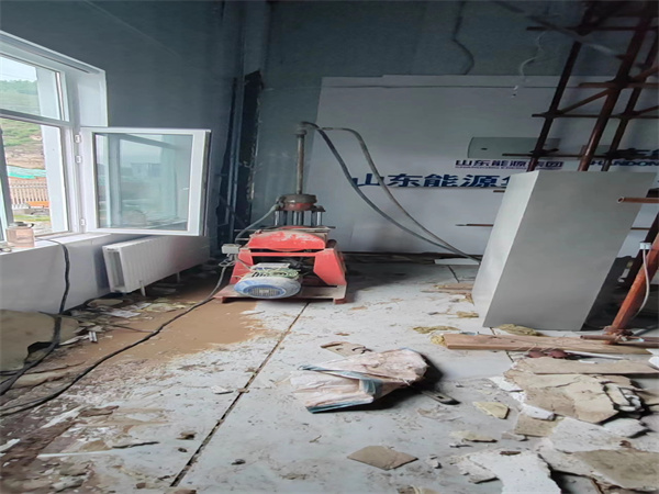 赞皇地基基础下沉墙体裂缝加固注浆顶升施工